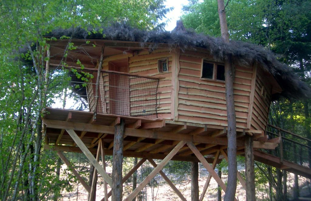 Cabanes Et Yourtes De La Vallee De L'Ance 호텔 Sauvessanges 객실 사진