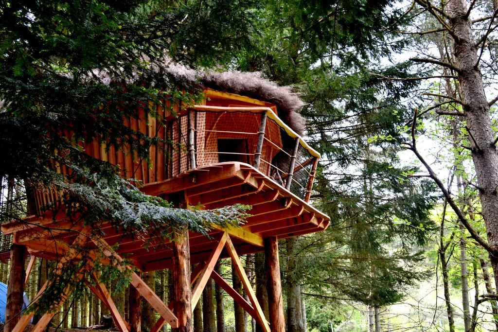 Cabanes Et Yourtes De La Vallee De L'Ance 호텔 Sauvessanges 객실 사진